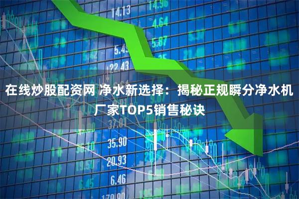在线炒股配资网 净水新选择：揭秘正规瞬分净水机厂家TOP5销售秘诀